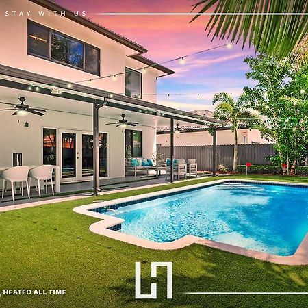 מיאמי Luxury Beach Oasis - Heated Pool, Game Extravaganza L44 מראה חיצוני תמונה