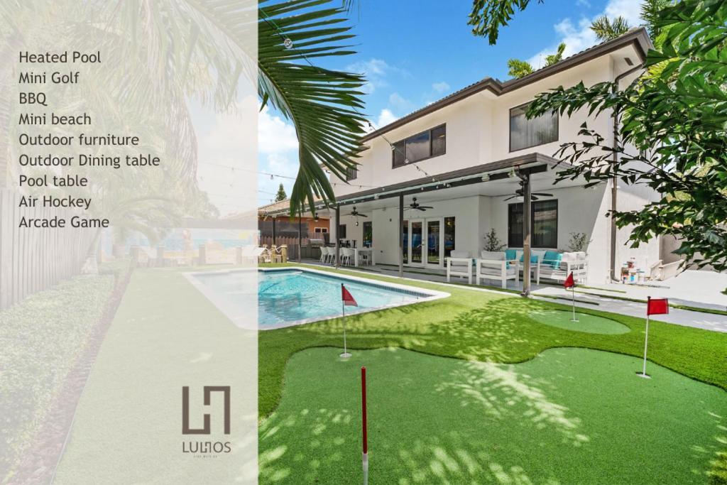 מיאמי Luxury Beach Oasis - Heated Pool, Game Extravaganza L44 מראה חיצוני תמונה